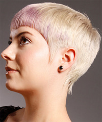 Alternative Short Straight Hairstyle - click to view hairstyle information