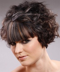 Alternative Short Wavy Hairstyle - click to view hairstyle information