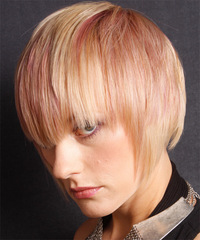 Alternative Medium Straight Hairstyle - click to view hairstyle information