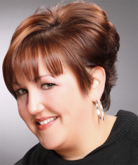 Formal Short Straight Hairstyle - click to view hairstyle information