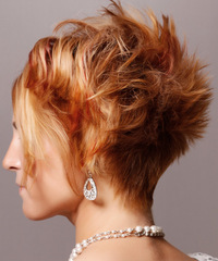 Alternative Short Wavy Hairstyle - click to view hairstyle information