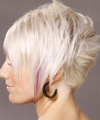 Alternative Short Straight Hairstyle - click to view hairstyle information