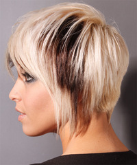 Alternative Short Straight Hairstyle - click to view hairstyle information