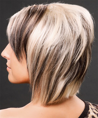 Casual Medium Straight Hairstyle - click to view hairstyle information