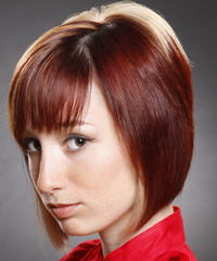 Alternative Medium Straight Hairstyle - click to view hairstyle information