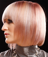 Alternative Medium Straight Hairstyle - click to view hairstyle information
