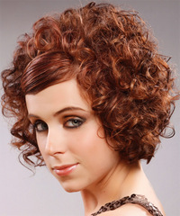 Formal Short Curly Hairstyle - click to view hairstyle information