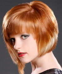 Alternative Short Straight Hairstyle - click to view hairstyle information