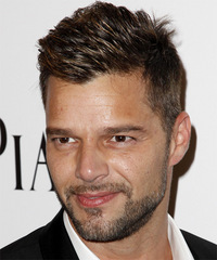 Ricky Martin Hairstyle - click to view hairstyle information