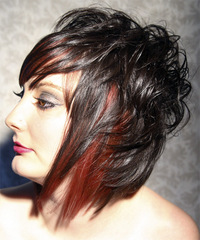 Alternative Short Straight Hairstyle - click to view hairstyle information