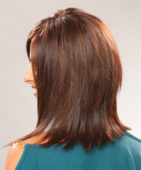 Formal Medium Straight Hairstyle - click to view hairstyle information