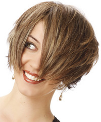 Casual Short Straight Hairstyle - click to view hairstyle information