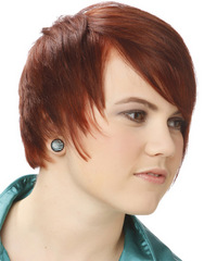 Casual Short Straight Hairstyle - click to view hairstyle information