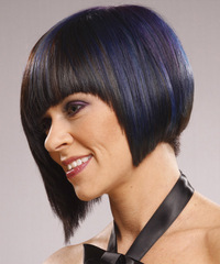 Alternative Medium Straight Hairstyle - click to view hairstyle information