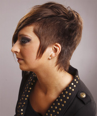 Alternative Short Straight Hairstyle - click to view hairstyle information