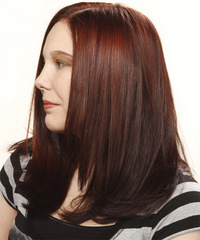 Formal Long Straight Hairstyle - click to view hairstyle information