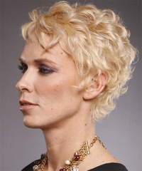 Formal Short Wavy Hairstyle - click to view hairstyle information