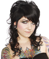 Alternative Long Curly Hairstyle - click to view hairstyle information