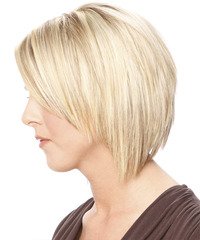 Casual Medium Straight Hairstyle - click to view hairstyle information