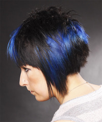 Alternative Short Straight Hairstyle - click to view hairstyle information