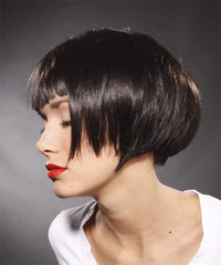 Casual Short Straight Hairstyle - click to view hairstyle information