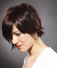 Casual Short Straight Hairstyle - click to view hairstyle information