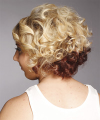 Formal Medium Curly Hairstyle - click to view hairstyle information
