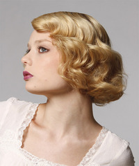 Formal Short Wavy Hairstyle - click to view hairstyle information