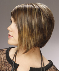 Formal Medium Straight Hairstyle - click to view hairstyle information