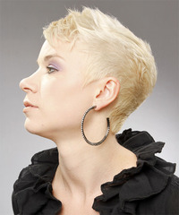Casual Short Straight Hairstyle - click to view hairstyle information