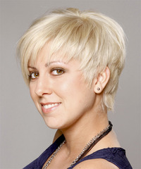 Casual Short Straight Hairstyle - click to view hairstyle information
