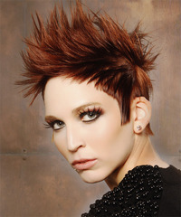 Alternative Short Straight Hairstyle - click to view hairstyle information