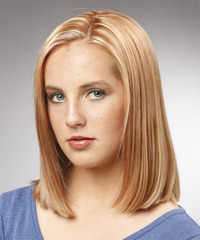Formal Medium Straight Hairstyle - click to view hairstyle information