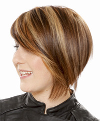 Casual Short Straight Hairstyle - click to view hairstyle information