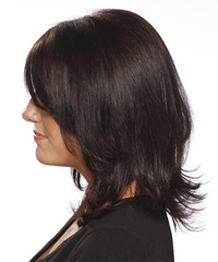 Formal Medium Straight Hairstyle - click to view hairstyle information