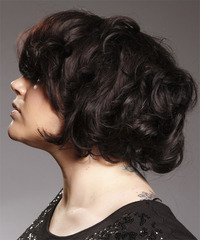 Casual Short Wavy Hairstyle - click to view hairstyle information