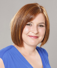 Casual Medium Straight Hairstyle - click to view hairstyle information