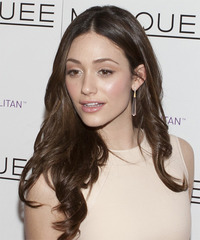 Emmy Rossum Hairstyle - click to view hairstyle information