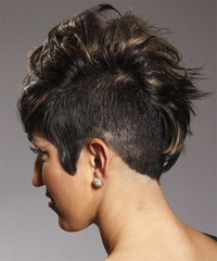 Alternative Short Straight Hairstyle - click to view hairstyle information