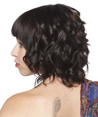 Formal Medium Curly Hairstyle - click to view hairstyle information