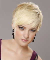 Casual Short Straight Hairstyle - click to view hairstyle information