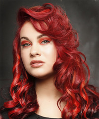 Alternative Long Curly Hairstyle - click to view hairstyle information
