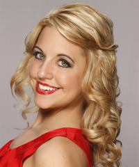 Formal Medium Wavy Hairstyle - click to view hairstyle information