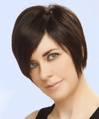 Casual Short Straight Hairstyle - click to view hairstyle information