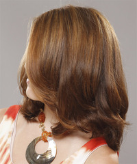 Formal Medium Straight Hairstyle - click to view hairstyle information
