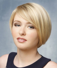 Formal Short Straight Hairstyle - click to view hairstyle information