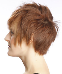 Alternative Short Straight Hairstyle - click to view hairstyle information