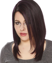 Casual Long Straight Hairstyle - click to view hairstyle information