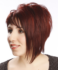 Alternative Short Straight Hairstyle - click to view hairstyle information