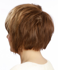 Casual Medium Straight Hairstyle - click to view hairstyle information